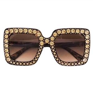 Oversized stud Sunglasses